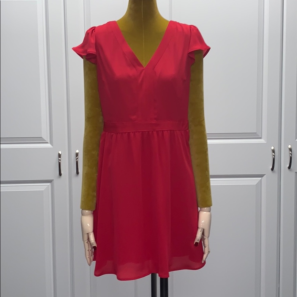 Maison Jules flutter sleeve dress
